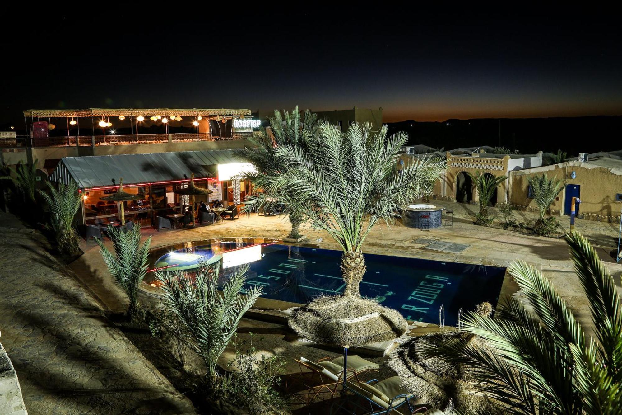 Kasbah Merzouga Bagian luar foto